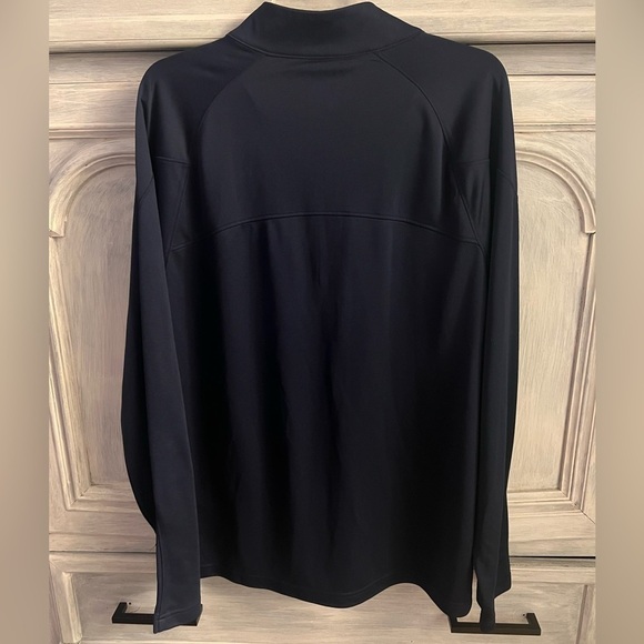 SB Tech Navy Moisture Wicking‎ Quarter Zip Pullover - Picture 5 of 6